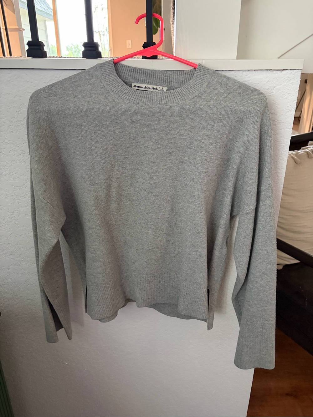 Abercrombie Gray Sweater - Picture 3 of 4